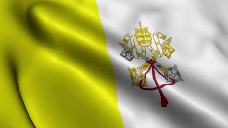 Heiliger-Stuhl,-Vatikan-Flagge