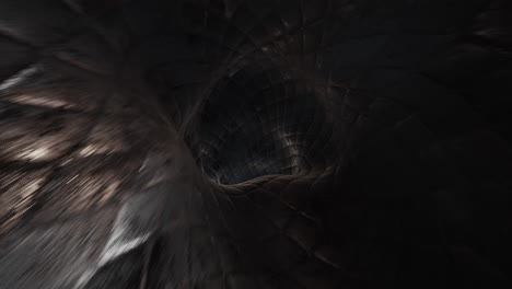 3D-Tunnel-Loop,-Snake-Reptile-Skin-Texture,-Seamless-Looped-Visuals