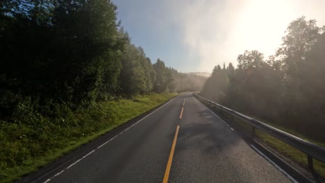 Fog-on-a-Norway-road.-POV-car-trip.-Vehicle-point-of-view-Driving-a-Car-on-a-Road-in-Norway.