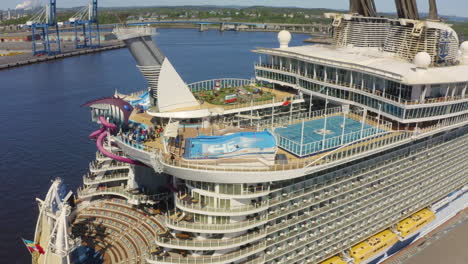 Aerial-view-of-the-mighty-Oasis-of-the-Seas-cruise-liner-in-port