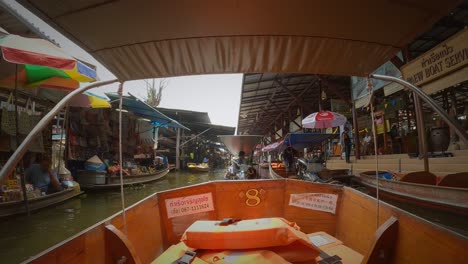 POV-Boat-Ride-Through-Damnoen-Saduak-Floating-Market-Timelapse