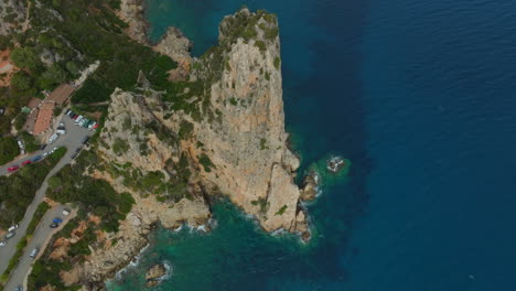 Discovering-Sardinia:-Aerial-Majesty-of-Monolite-di-Pedra-Longa