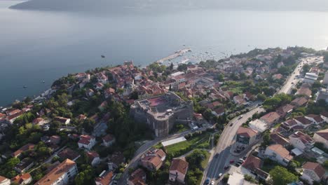 Scenic-Herceg-Novi-on-Adriatic-coast-overlooks-Bay-of-Kotor