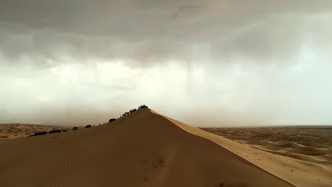 Fahrzeuge-Auf-Den-Dünen-In-Der-Wüste