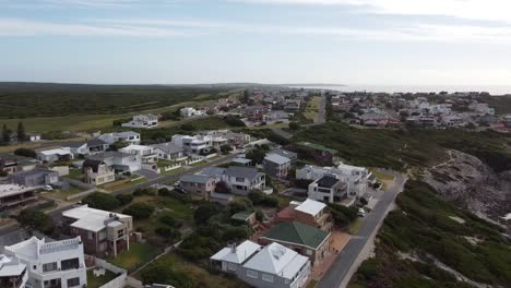 Gaansbay-Küste-Südafrikas-Per-Drohne