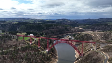 An-aerial-perspective-reveals-the-structural-elegance-of-the-Garabit-Viaduct.