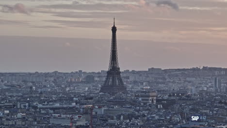 Sky-high-over-Paris:-Witnessing-its-residential-beauty-and-pollution's-grip.