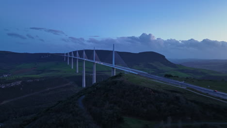 Millau-Viaduct's-nocturnal-grace-from-above