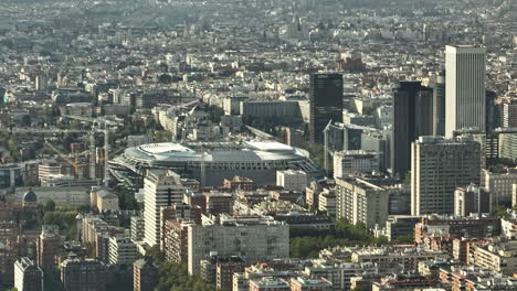 Madrid-famous-stadium-aerial-view-from-distance