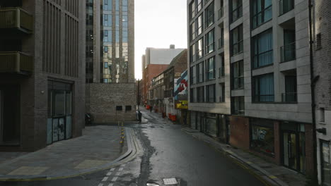 Bird's-eye-view-of-Liverpool's-empty-streets:-urban-tranquility-unveiled.