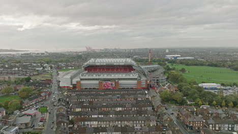 Anfield-Majesty:-A-stunning-aerial-view-of-Liverpool's-iconic-Anfield-Stadium,-e