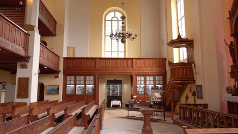 Interior-of-Evangelical-Church-of-Hallstatt