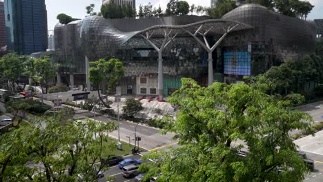 Ion-Orchard-Einkaufszentrum-In-Singapur-Von-Der-Anderen-Seite-Der-Scotts-Road-Aus-Gesehen
