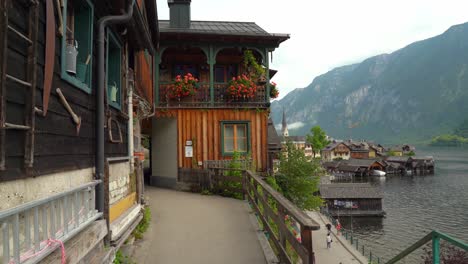 Work-Tools-Hanging-on-one-of-the-Houses-Façade-in-Hallstatt-Village