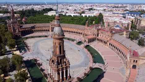 Plaza-De-España,-Sevilla