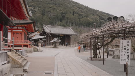 Deserted-Kiyomizudera-Temple-in-Kyoto-with-no-tourists-during-COVID-19-pandemic