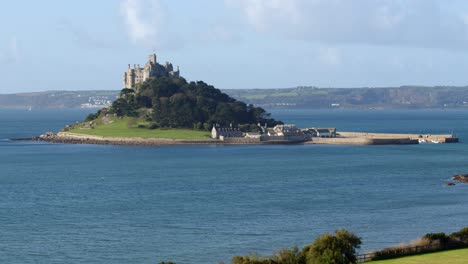 Wide-shot-of-St-Michael's-mount-taken-from-the-village-of-Marazion