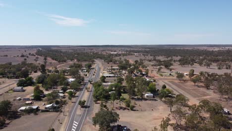 Aerial-view-of-a-very-small-country-town-in-the-Australian-outback