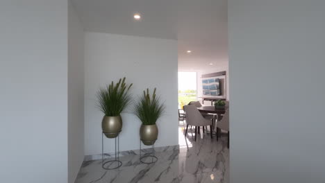 Stylish-Interior-Of-A-Real-Estate-Apartment-At-Punta-Centinela,-Santa-Elena-In-Ecuador