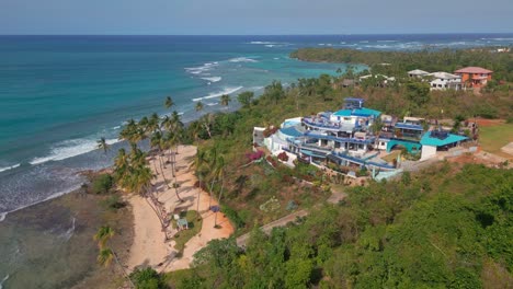 Beachfront-tourist-resort-at-Las-Galeras-in-Dominican-Republic