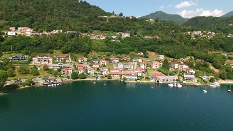 Charming-Italian-Pella-town-on-Lake-Orta-in-Piedmont-region-of-Italy