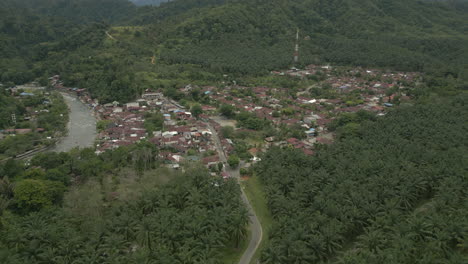 Bukit-Lawang-Luftaufnahme-Der-Gesamten-Stadt