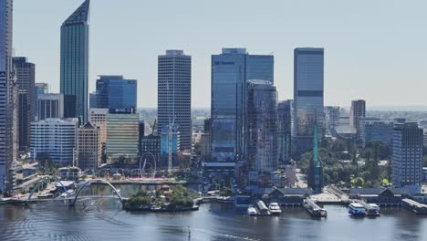 Aerial-view-of-Perth-CBD-buildings-on-clear-winters-morning