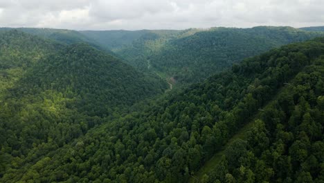 West-Virginia-Mountains-in-Appalachian-Mountain-Range-Tracking-Left