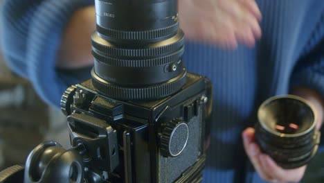 Mamiya-RB67-Mittelformat-Analogfilmkamera