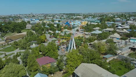 Abandoned-Amusement-Theme-Park-With-Rides-In-Sayram-Near-Shymkent-In-Kazakhstan