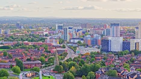 Luftaufnahme-Der-Stadt-Manchester