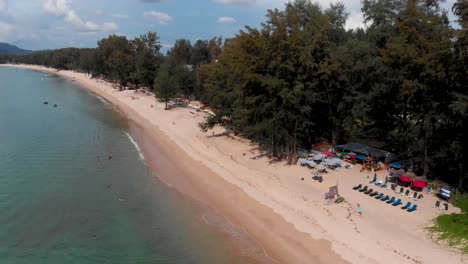 Private-luxury-beach-Laguna-in-Phuket,-Thailand,-Southeast-Asia,-4K