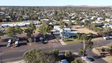 Aerial-view-of-a-neighbourhood-in-an-Australian-regional-middle-size-town