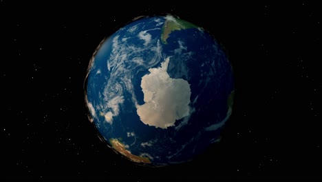 Antarktis-Aus-Dem-Weltraum---Planet-Erde---Animation