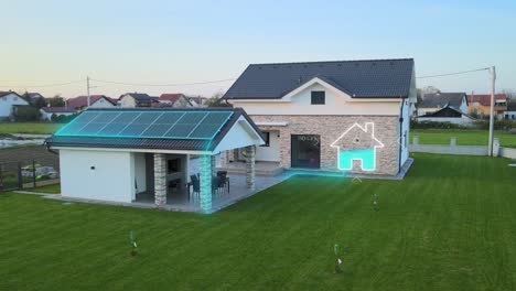 Selbsttragendes-Haus,-Smart-Home-Mit-Solarenergie-–-CGI-Rendering