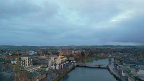 Flying-high-above-the-historic-city-of-Inverness-looking-inland-to-the-south