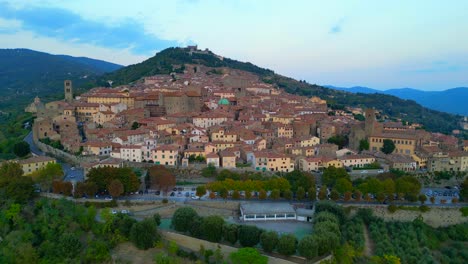 Nice-aerial-top-view-flight-Historical-Hill-Town-Cortona-Tuscany-Arezzo-Italy
