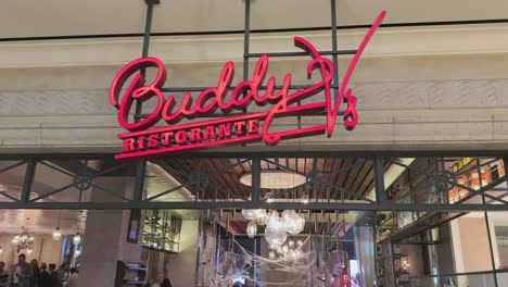 People-in-a-restaurant,-Buddy-V's-Ristorante-inside-Venetian-inLas-Vegas