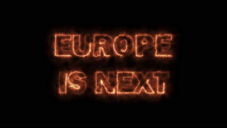 Europa-Es-El-Próximo-Efecto-De-Fuego-De-Animación-De-Texto-Sobre-Fondo-Negro:-La-Yihad-Global-Se-Expande-En-El-Mundo