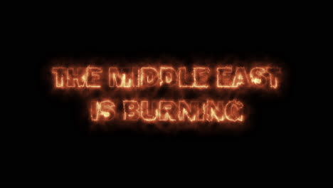 The-Middle-East-is-burning-Text-Animation-fire-effect-on-black-background---The-Global-Jihad-expanding-in-the-world