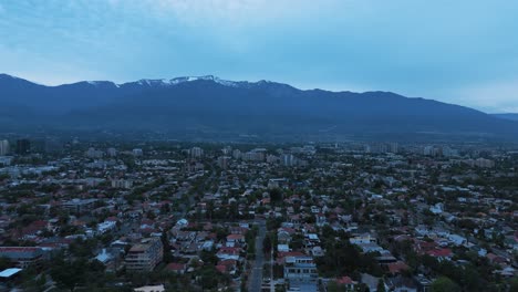 Cordillera-de-los-andes-mountains-in-winter-morning-Santiago-de-chile