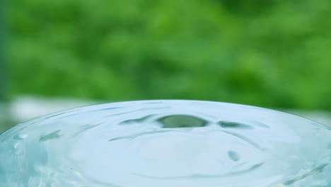 Droplets-of-water-creates-ripples-and-surface-tension-resulting-in-water-motion