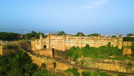 Gwalior-Fort-Aerial-View-Dji-Mini-3pro