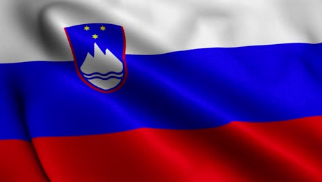 Slowenien-Flagge