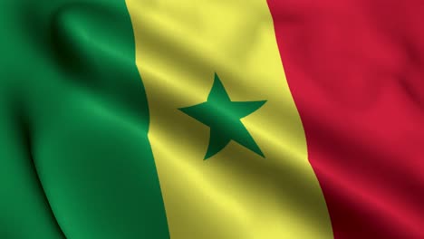 Senegal-Flagge
