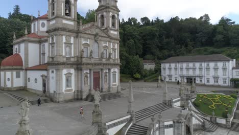 Portuguese-sanctuary-Bom-Jesus-do-Monte-Braga-aerial-shot