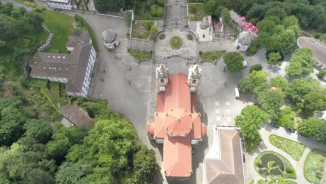 Portuguese-sanctuary-Bom-Jesus-do-Monte-Braga-aerial-shot