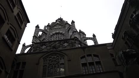Large-Gothic-structure-of-a-museum-in-Colombia