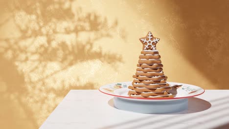 Schokoladenkuchen-Feier-Mit-Leerem-Platz-Für-Werbung