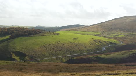 Peak-District-valley-with-narrow-winding-road